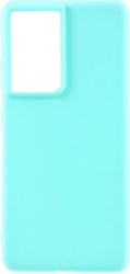 Husa de protectie flexibila pentru Samsung Galaxy S21 Ultra 5G bumper Baby Blue BBL2339 