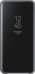 Husa de protectie Clear View pentru Samsung Galaxy A41 flip cover Negru BBL2505 