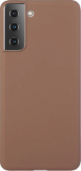 Husa de protectie flexibila pentru Samsung Galaxy S21 5G bumper carcasa soft TPU Maro SHO2341 