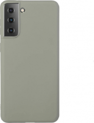 Husa de protectie flexibila pentru Samsung Galaxy S21 5G bumper carcasa soft TPU Gri SHO2346 