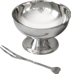 Cupa inox pentru inghetata RAKI 9cm 