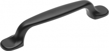 Maner vintage pentru mobila finisaj negru mat L 131mm 