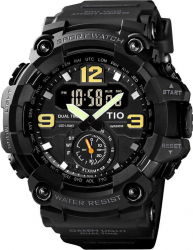 Ceas barbatesc TIO Militar Army Cronograf Sport Digital Rezistent la socuri si apa 