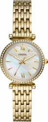 Ceas de Dama Fossil Carlie Mini ES4735 Argintiu Auriu