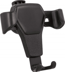 Suport auto universal pentru telefon montare grila ventilatie reglabil Negru SHO2441