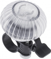 Clopotel cu LED multicolor pentru bicicleta Negru Transparent SHO2823 