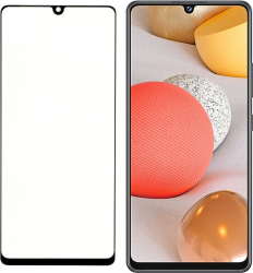 Folie protectie din sticla securizata duritate 9H pentru Samsung Galaxy A42 5G Negru SHO2111 