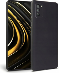 Husa protectie spate Soho TPU full back cover compatibil cu Xiaomi POCO M3 bumper carcasa Negru SHO2082 