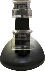 Stand Dual de incarcare pentru controller X-BOX One/One S/One X cu indicator LED cablu microUSB Negru SHO2221