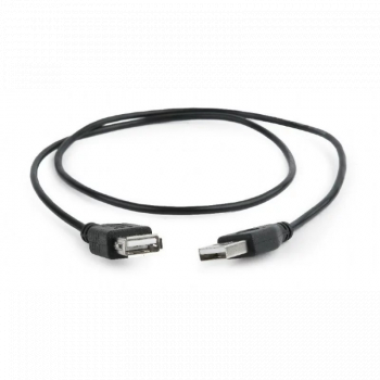 Cablu Gembird USB 2.0 A male la USB 2.0 A female 0.75m Negru 