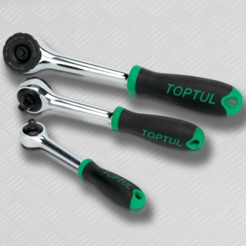 Cheie cu clichet reversibil 1/4 155mm Toptul 