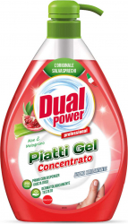 Detergent Concentrat Vase Dual Power Aloe si Melograno 1L 
