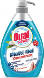Detergent Concentrat Vase Dual Power cu Bicarbonat si Salvie 1L 