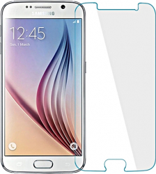 Folie de sticla pentru Samsung Galaxy S6 Case Friendly compatibila cu orice husa - Diamond Clear 