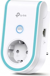 RANGE EXTENDER TP-Link wireless 1200Mbps 1 x 10/100 Mbps 2 antene interne dual band AC1200 2.4GHz and and 5GHz + extra priza