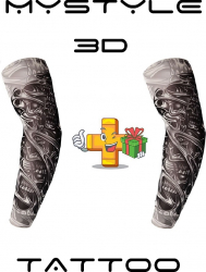 SET Doua Maneci Tatuate MyStyle and reg 3D Print - Imita un tatuaj real 100 - Body art tattoo maneca 