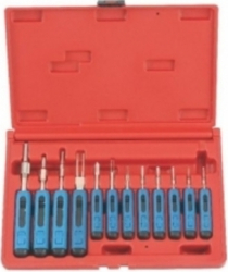 Trusa pentru extras terminale electrice pini/mufe Force 12 piese