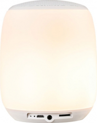 Boxa si lampa inteligenta cu touch portabila RedSun RS-WBSL-Q5 bluetooth 6500K 3.5W Alb
