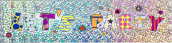 Banner de perete LETS PARTY 2.6 m x 11 cm Multicolor JMB-BBL2893 