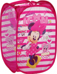 Cos pliabil depozitare jucarii Minnie Mouse 57 x 36 x 36 cm Roz JMB-BBL2879 