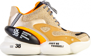 Pantofi sport dama Cartel Doreta 39EU bej multicolor 