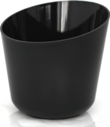 Vas pentru gheata RAKI acril 1 6l negru 