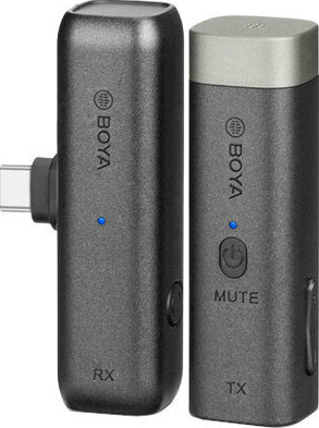 Microfon 2.4G Wireless Boya BY-WM3U pentru aparate foto-video tablete telefoane si alte echipamente typeC