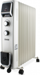Calorifer Zass ZR 11 E 2500 W 11 elementi 3 trepte Termostat Indicator luminos Alb 