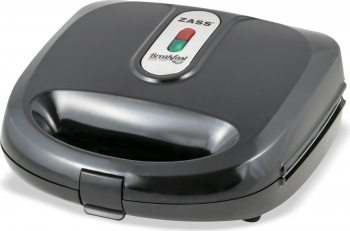 Sandwich-maker Zass ZSM 03 750 W Grill teflonate Negru 