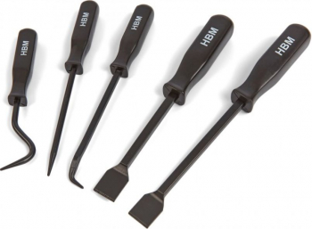 Set carlige si raclete HBM pentru garnituri 5 piese 