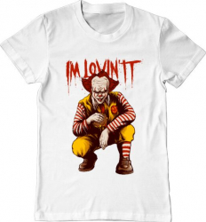 Tricou barbat Printado im lovin it Bumbac Regular fit Alb L INTL 