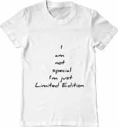 Tricou barbat Printado limited edition 2 Bumbac Regular fit Alb L INTL 