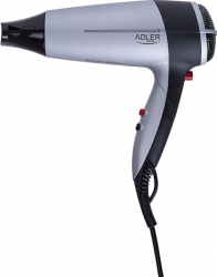 Uscator de par Adler AD 2239 2000 W 2 trepte viteza 2 trepte temperatura Negru Argintiu 