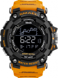 Ceas barbatesc Smael Digital Shock Resistant Militar Sport Army Dual time Cronograf