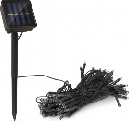 Sir 50 de Lumini LED Multicolor cu Incarcare Solara 2 Functii Lungime 5+2 m 