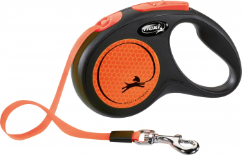 Lesa Flexi Banda S 5m/15kg Portocaliu Neon 209317 