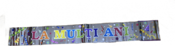 Banner de perete LA MULTI ANI 266 X 11 cm Multicolor JMB-BBL2918 
