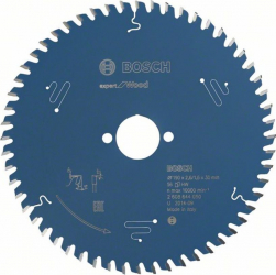 Panza fierastrau circular expert for Wood 190 x 30 x 2.6/1.6 x 56 T Bosch