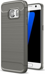 Husa de protectie cu insertii carbon pentru Huawei Mate 10 bumper Gri ATX-SHO3018 
