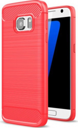 Husa de protectie cu insertii carbon pentru Huawei Mate 10 bumper Rosu ATX-SHO3019 
