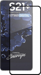 Folie de protectie sticla securizata 9H display SOHO compatibila cu Samsung S21 Plus Negru-Transparenta SHO2055 