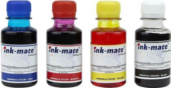 Pachet Flacon Cerneala Ink-Mate HP 950/951 1x100ml CN049AE Negru 1x100ml CN050AE Cyan 1x100ml CN051AE Magenta 1x100ml CN052AE Galben
