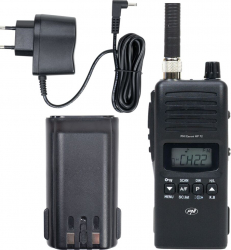 Pachet Statie radio CB PNI Escort HP 72 cu adaptor alimentare 12V-24V si antena exterioara