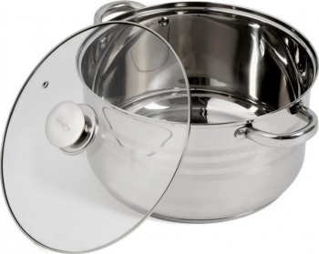 Oala cu capac Cooking by Heinner Myra inox inductie 22 x 12.5 cm 4.5 L 