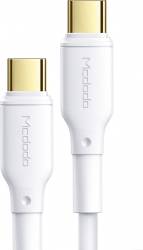 Cablu Mcdodo White Series Type-C la Type-C White 5A 1.2m 100W PD 