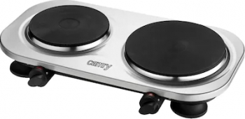 Plita electrica CAMRY CR 6511 Control mecanic 2500W 2 arzatoare Inox 