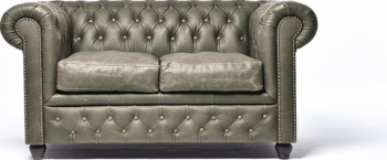 Canapea Chesterfield Vintage Alabama C1057 2 locuri 12 ani garantie 