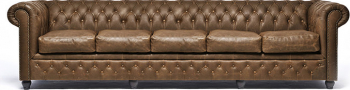 Canapea Chesterfield Vintage Alabama C1059 5 locuri 12 ani garantie 