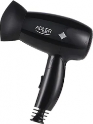 Mini uscator de par Adler AD2251 1400W 2 trepte 2 Viteze Negru 