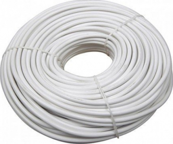 Cablu electric cupru flexibil alb RCH05VV F3X6mm 100m H05VV F3G6 mmp myym bobina 100m smartsystem